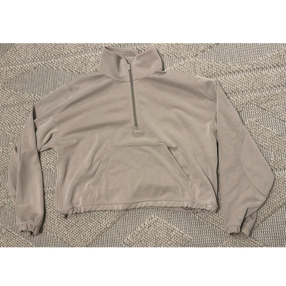 lululemon athletica Brushed Softstreme Half Zip